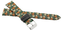 bracelet de montre en simili cuir JVD RJ7215.1 16mm, coloré, pour enfant