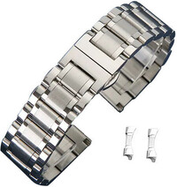 Bracelet en acier Ricardo Montorio, argent