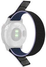 Bracelet en nylon Ricardo Cortina 26mm, Dark Blue, à enfiler