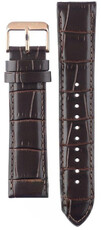 bracelet en cuir Orient UL00A011P0 22mm (pour modèle RA-AC0F), marron