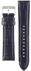 bracelet en cuir Orient UL00A013J0 22mm (pour modèle RA-AA0C), bleu