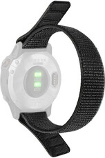 bracelet en nylon Ricardo Cortina 22mm, Black, à enfiler