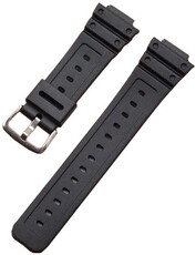 Bracelet de montre en plastique Ricardo Ribolla 16mm (pour Casio G-Shock GA-2100/GA-2110, DW-5600, GW-6900), noir V2