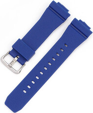 bracelet en silicone Ricardo Latisana 16mm (pour Casio G-Shock GA-2100/GA-2110, DW-5600, GW-6900), bleu