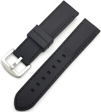bracelet en silicone Ricardo Fermo, noir