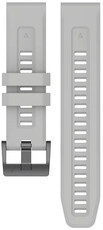Bracelet en silicone Ricardo 20mm (pro Garmin Fenix 8/7S/6S (43mm), aj.), gris V1, QuickFit