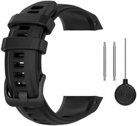 Bracelet en silicone Ricardo 20mm (pro Garmin Instinct 2S), noir
