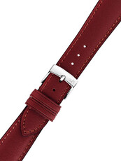 Bracelet en cuir Morellato Leaf 5965C91.081 M, rouge