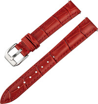 bracelet en cuir Ricardo Paulli, rouge