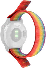 Bracelet en nylon Ricardo Cortina 22mm, Rainbow, à enfiler