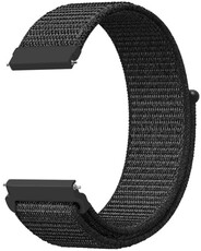 bracelet en nylon Ricardo Zoncolan 20mm, Black, Quick Release
