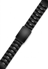 bracelet en acier inoxydable Ricardo Cafragna 26mm, Black, QuickFit