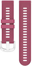 bracelet en silicone Ricardo Marmolada 18mm, Burgundy, Quick Release