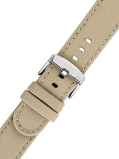 Bracelet en textile Morellato Viareggio 5969E13.026 M. beige, matériau recyclé