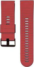 bracelet en silicone Ricardo 26mm (pour Garmin Fenix 8/7X/6X (51mm), Tactix etc.), rouge V1, QuickFit