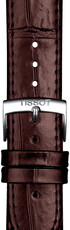 Bracelet en cuir Tissot T852.043.013 20mm, brun, Quick Release