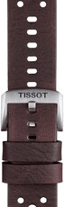 Bracelet en cuir Tissot T852.046.777 22mm, brun, Quick Release