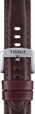 Bracelet en cuir Tissot T852.046.836 20mm, brun, Quick Release