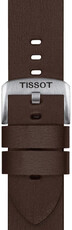 Bracelet en cuir Tissot T852.048.221 22mm, brun, Quick Release