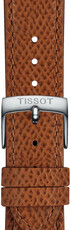 Bracelet en cuir Tissot T852.049.063 18mm, brun, Quick Release