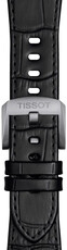 Bracelet en cuir Tissot T852.049.415 (pour le modèle Tissot PRX 42mm), noir, Quick Release