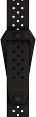 bracelet en caoutchouc Tissot Sideral T852.048.857 20mm, noir, Quick Release