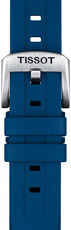 bracelet en caoutchouc Tissot T852.044.837 20mm, bleu, Quick Release