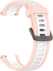 bracelet en silicone Ricardo Bormio 18mm, Beige, Quick Release