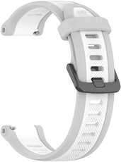 Bracelet en silicone Ricardo 22mm (Garmin Venu 3, Forerunner 265, Vívoactive 4 aj.), gris, Quick Release