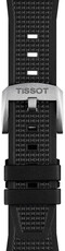 Bracelet en silicone Tissot T852.048.462 (pour le modèle Tissot PRX 40mm), noir, Quick Release