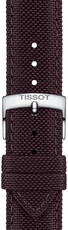 Bracelet textile marron Tissot T852.048.181