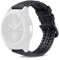 Bracelet en caoutchouc Ricardo Roma, noir, veau / caoutchouc naturel, Quick Release