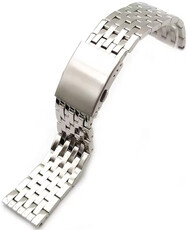 bracelet en acier inoxydable Ricardo Marino, argenté