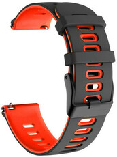 Bracelet en silicone Ricardo 20mm (pro Garmin Venu, Forerunner 255, Vívoactive 4 aj.), noir, Quick Release