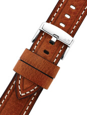 Bracelet en cuir Morellato Carra 6023E22.041 M, marron,