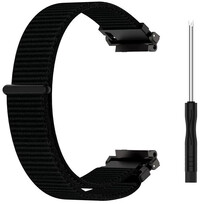 Bracelet en nylon Ricardo Ravascletto (pour Amazfit T-Rex 2), Black, Quick Release, + accessoires de remplacement, 261114