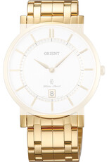 bracelet en acier inoxydable Orient PDDRQAA 20mm (pour le modèle GW01), doré