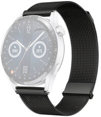 bracelet en acier inoxydable Ricardo Venosa 20mm, Quick Release, Black