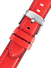 Bracelet en cuir Morellato Croquet 5976C03.082 M, rouge