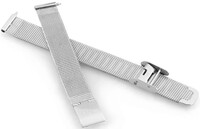 Bracelet métallique JVD RJ-TS67 17mm, argenté, maille milanaise
