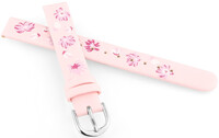 Bracelet en simili-cuir JVD RJ7226.1 12mm, rose, enfants