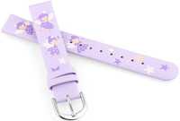 Bracelet en simili-cuir JVD RJ7223.5 14mm, violet, enfants