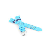 Bracelet en simili-cuir JVD RJ7224.3 16mm, bleu, enfants