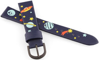 Bracelet en simili-cuir JVD RJ7225.1 16mm, bleu, enfants