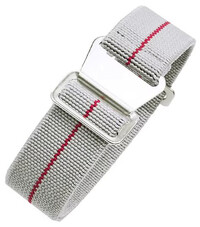 bracelet en nylon Ricardo Alcamo, gris
