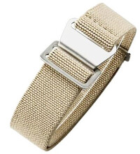 Bracelet en nylon Ricardo, beige