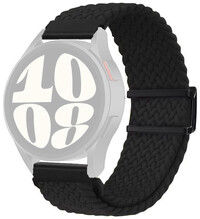 Bracelet en nylon Ricardo, noir, Quick Release