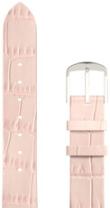 Bracelet en cuir JVD RBR14C819-LEA-V11 16mm, rose