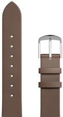 Bracelet en cuir JVD RBR14C819-LEA-V4 16mm, brun