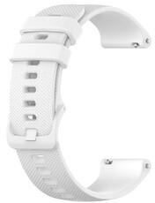 Bracelet en silicone Ricardo 20mm (pro Garmin Venu, Venu Sq, Venu 2 plus aj.), blanc V2, Quick Release